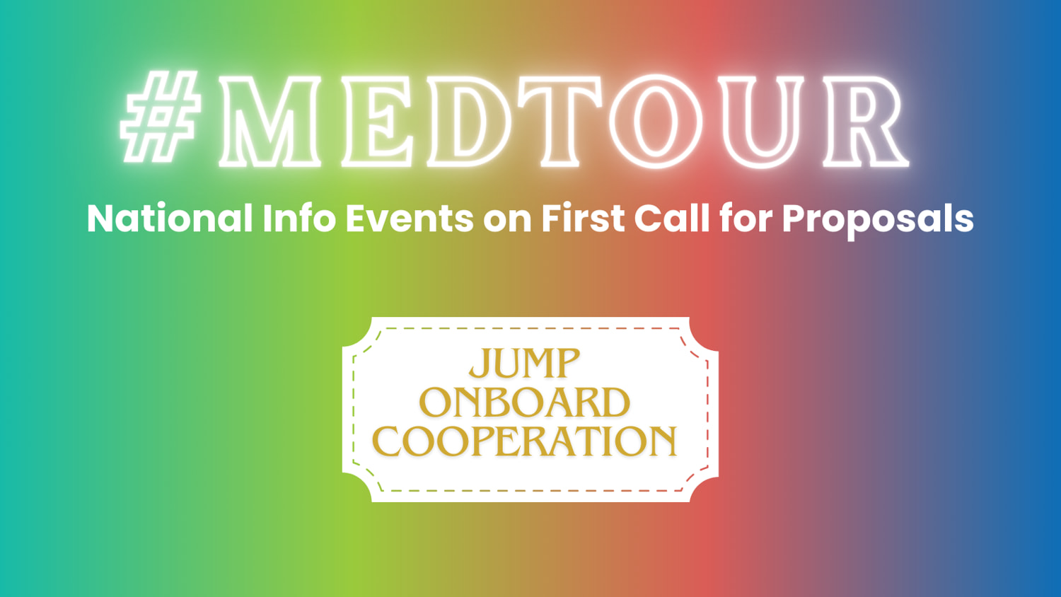 MEDTOUR announcement poster